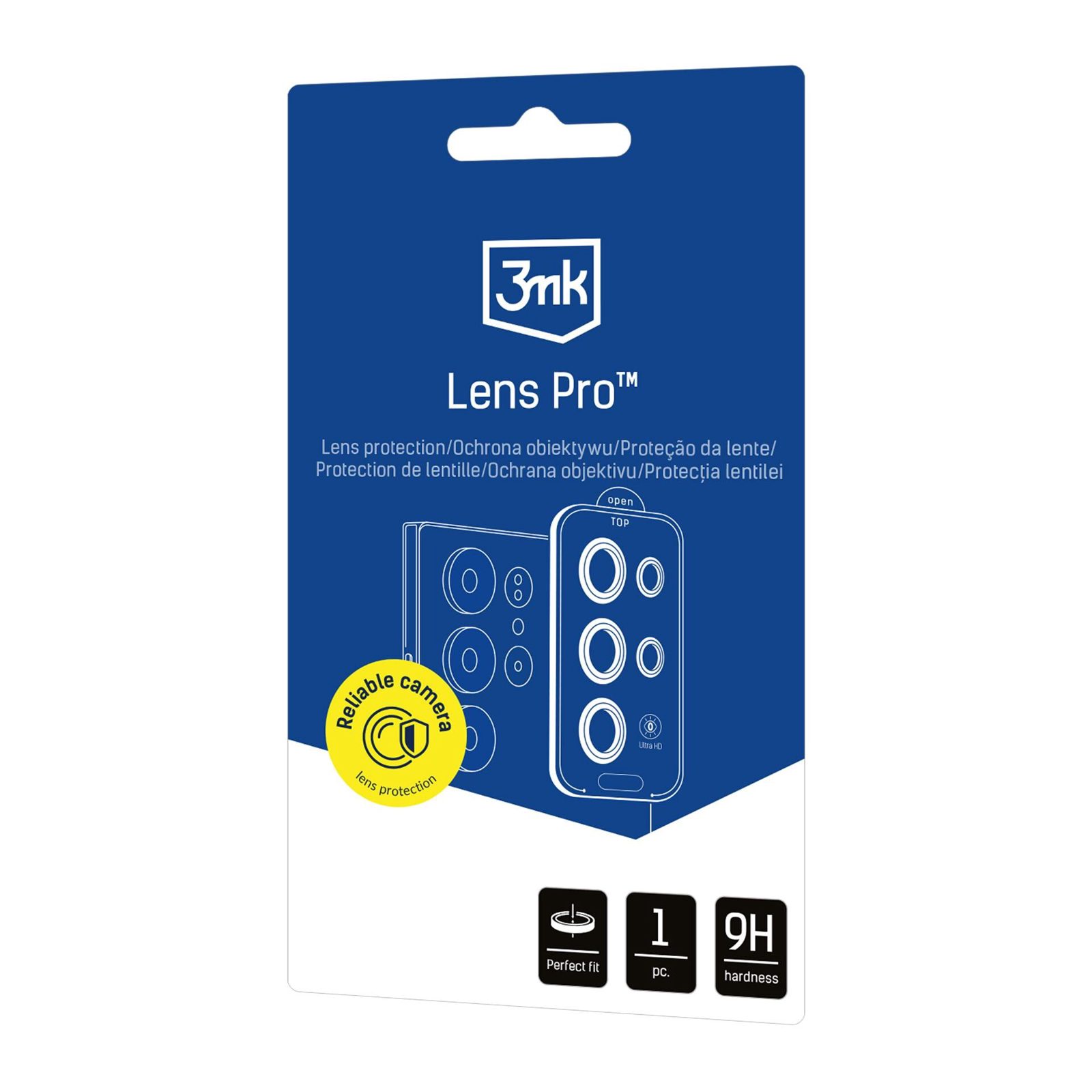 3mk Lens Protection Pro Svart hybridglas för kameralinsen på Samsung Galaxy S26 Pro, bild 4