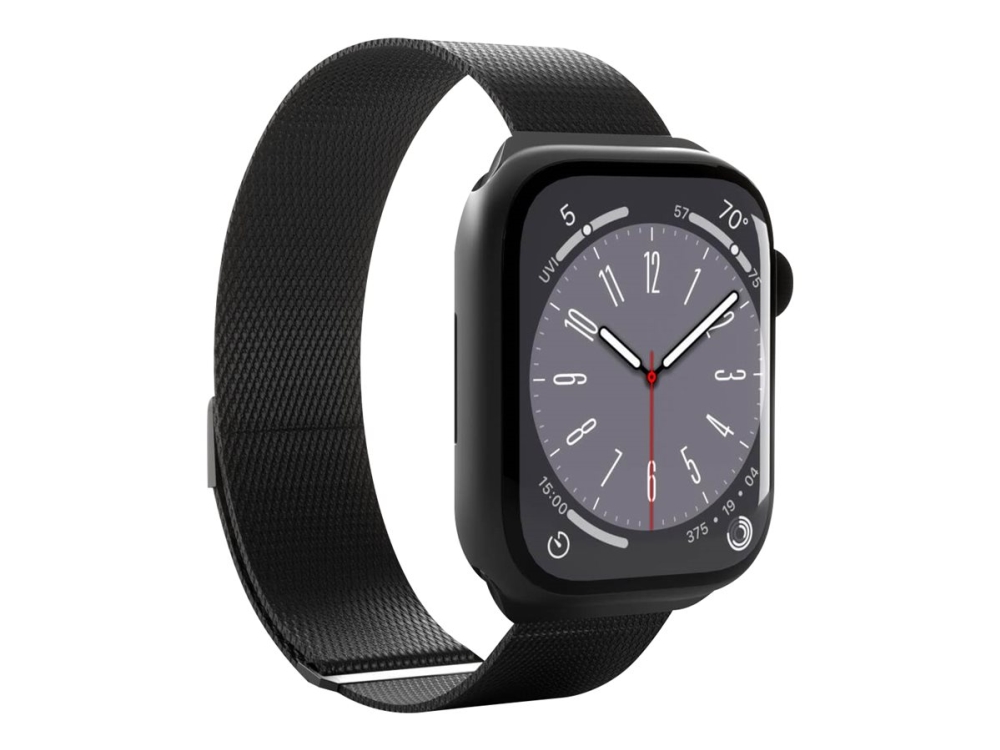 Puro Apple Watch 42-49mm Milanese armband (svart)