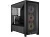 Corsair FRAME 4000D RS ARGB Mid-Tower PC-chassi (svart), bild 3