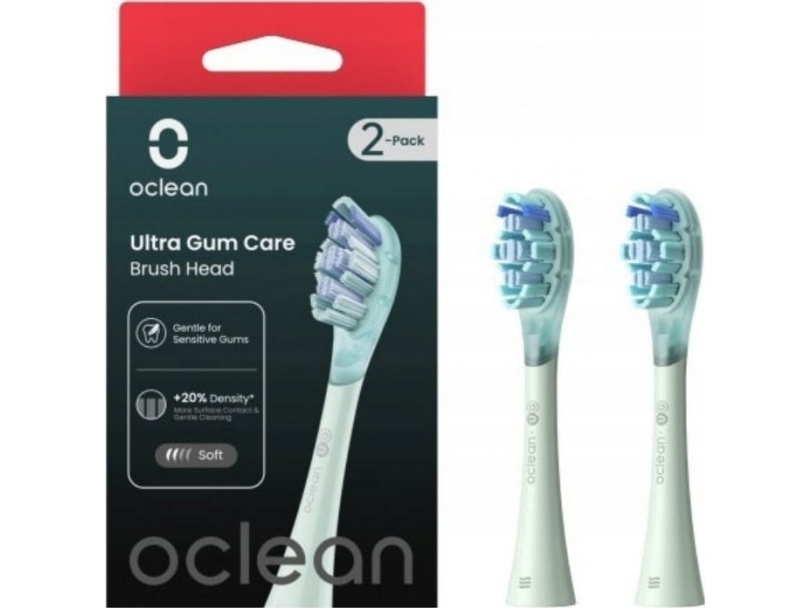 Oclean Ultra Gum Care borstar 2 St, grön