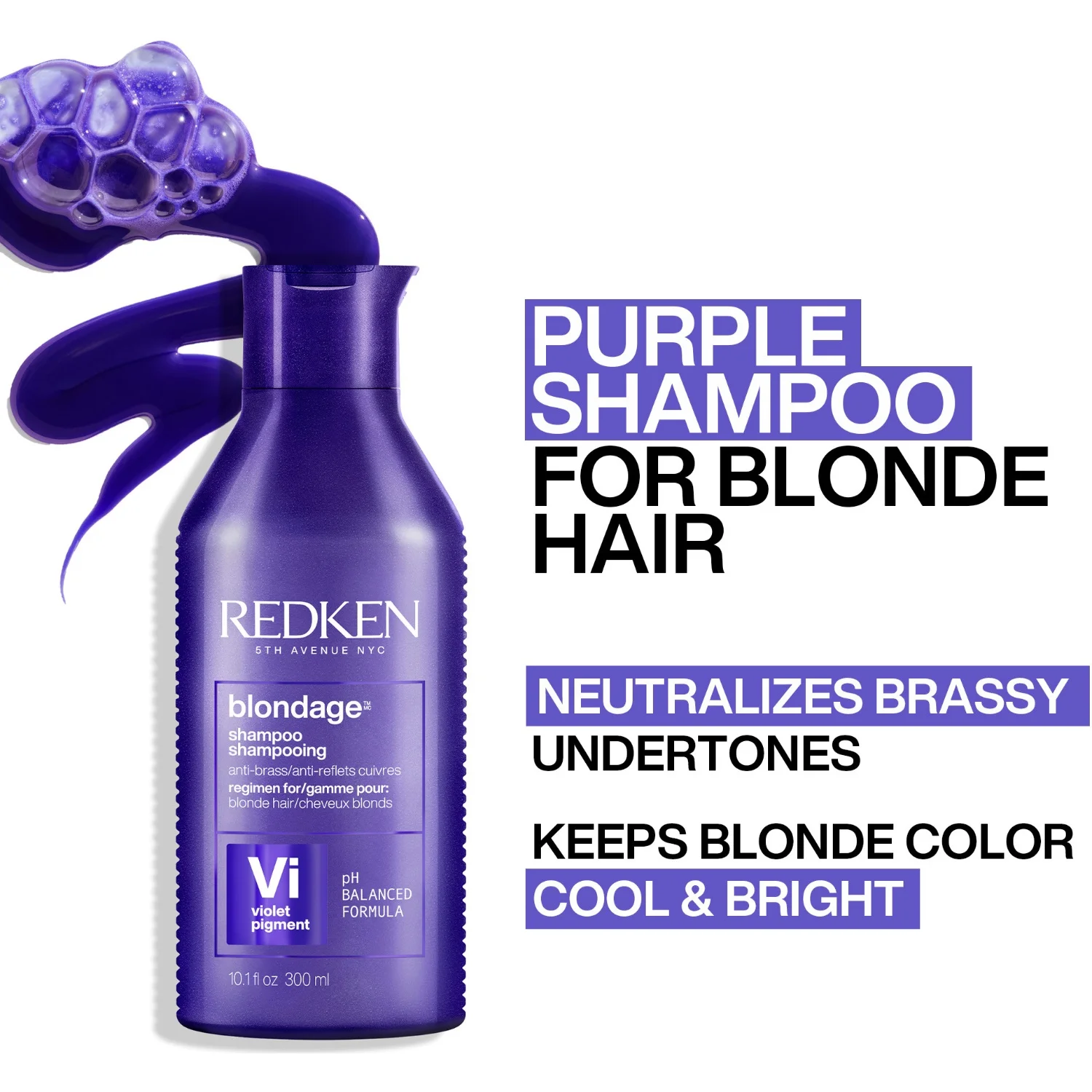 Redken Color Extend Blondage Shampoo 300 ml, bild 3