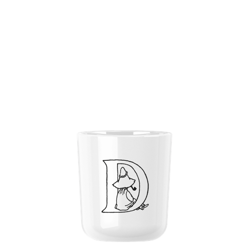 RIG-TIG - Moomin ABC mugg - Moomin white - 0.2 l