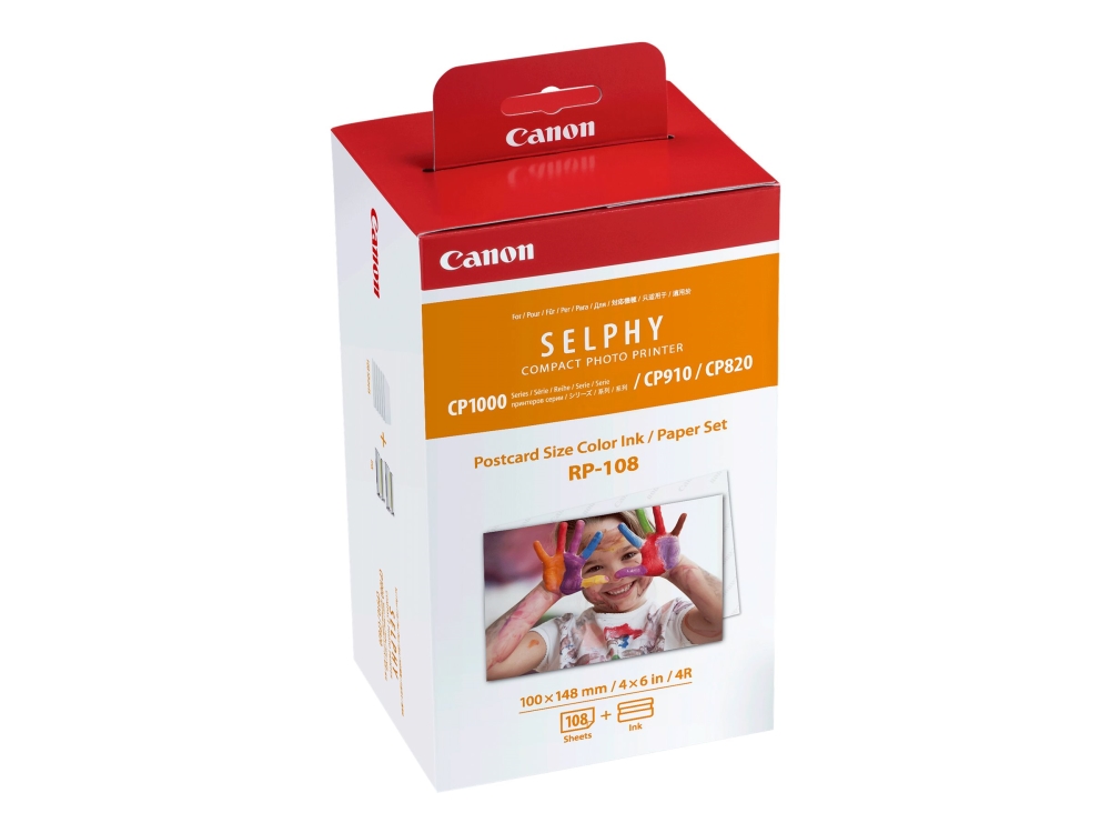 Canon RP-108 Paket med färgbläck/papper
