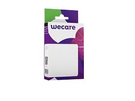 Texttejp Wecare, alternativ till Dymo D1, 9 mm, svart på röd