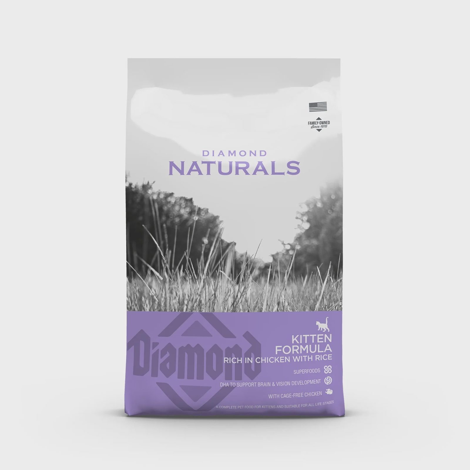 Diamond Cosmetics Naturals Kitten Chicken with Rice 3 kg