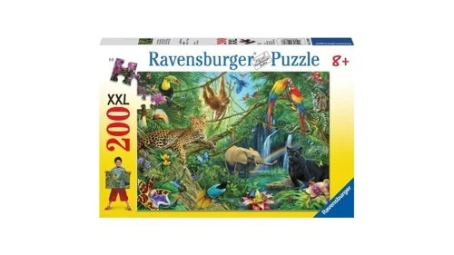 Ravensburger Pussel: Animals in the Jungle XXL 200 Bitar, bild 3