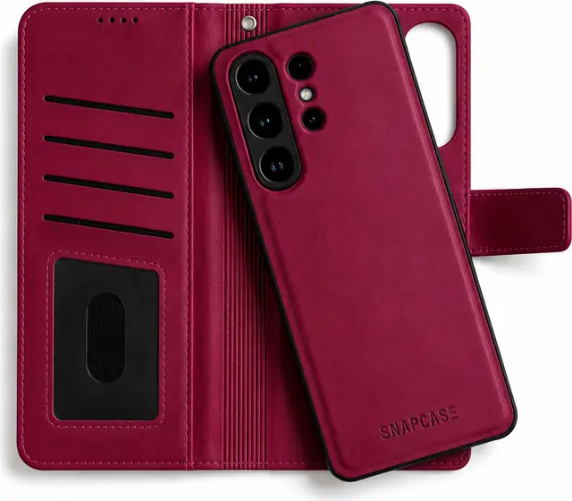 Snapcase MagWallet Samsung S26 Ultra (Rökröd)