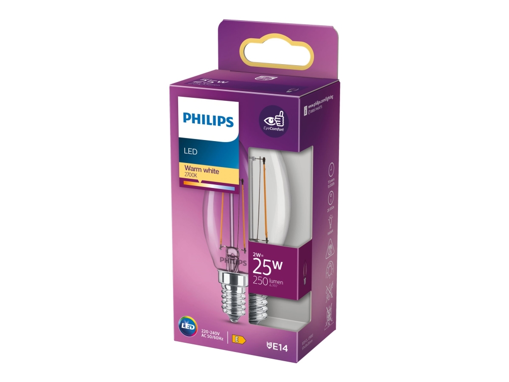 Philips LED Classic 25W B35 E14