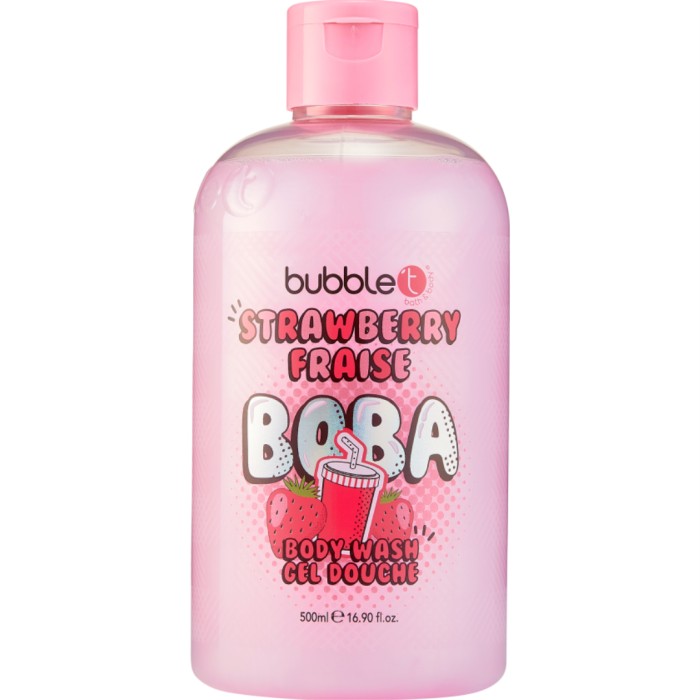 BubbleT Boba Strawberry Body Wash 500 ml