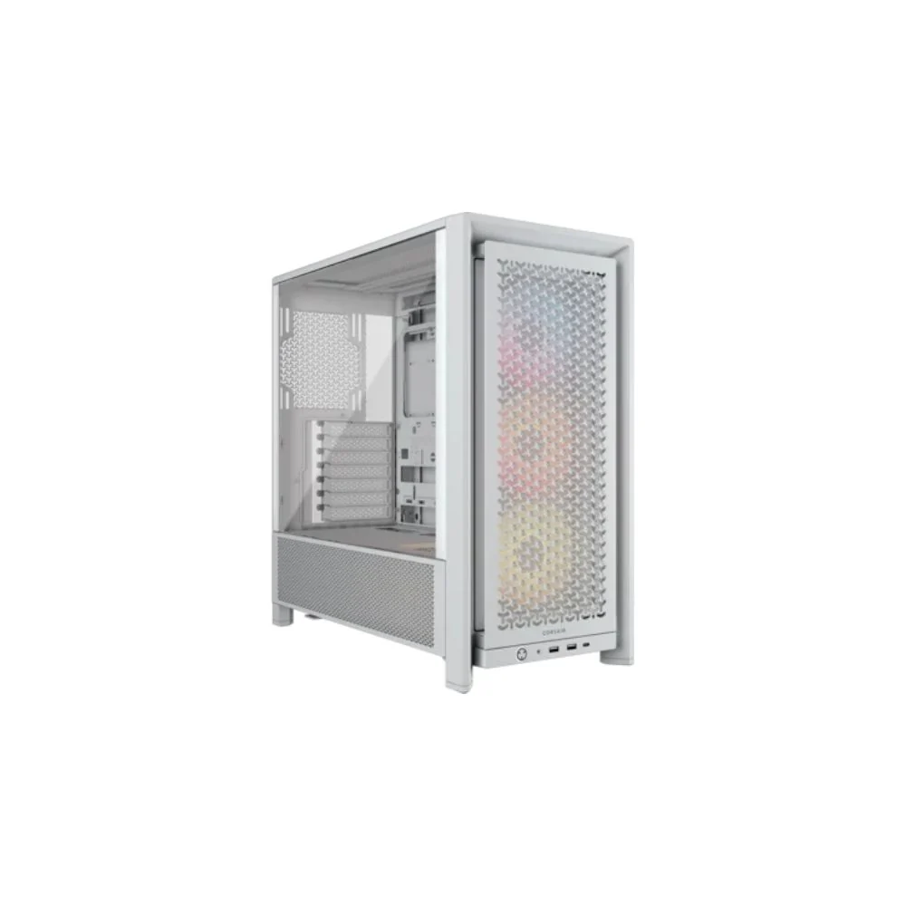 Corsair FRAME 4000D RS ARGB Mid-Tower PC-chassi (vitt)