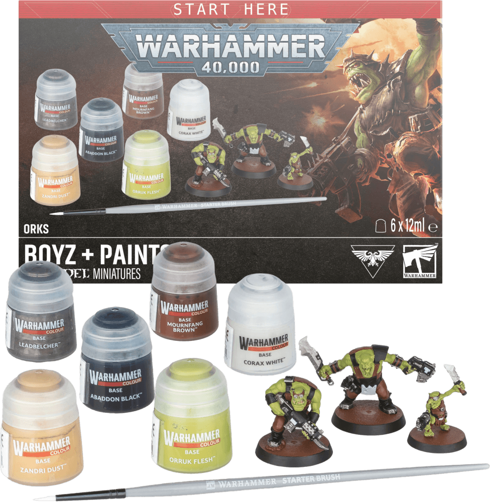 Warhammer 40K Boyz + Paint