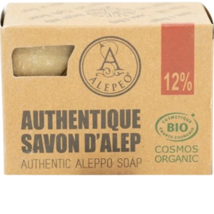 Alepeo Aleppotvål 12 % Lagerbärsolja 200 g, bild 2