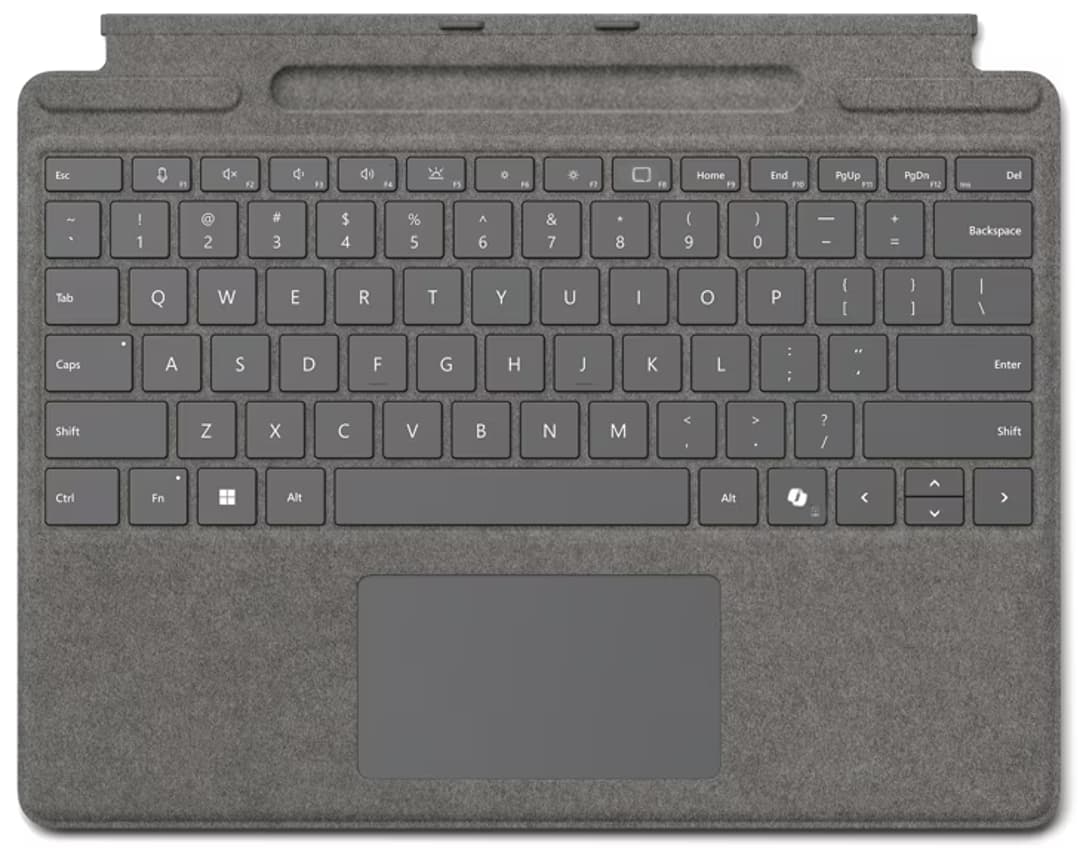 Microsoft Surface Pro tangentbord med pennförvaring, Skandinavisk