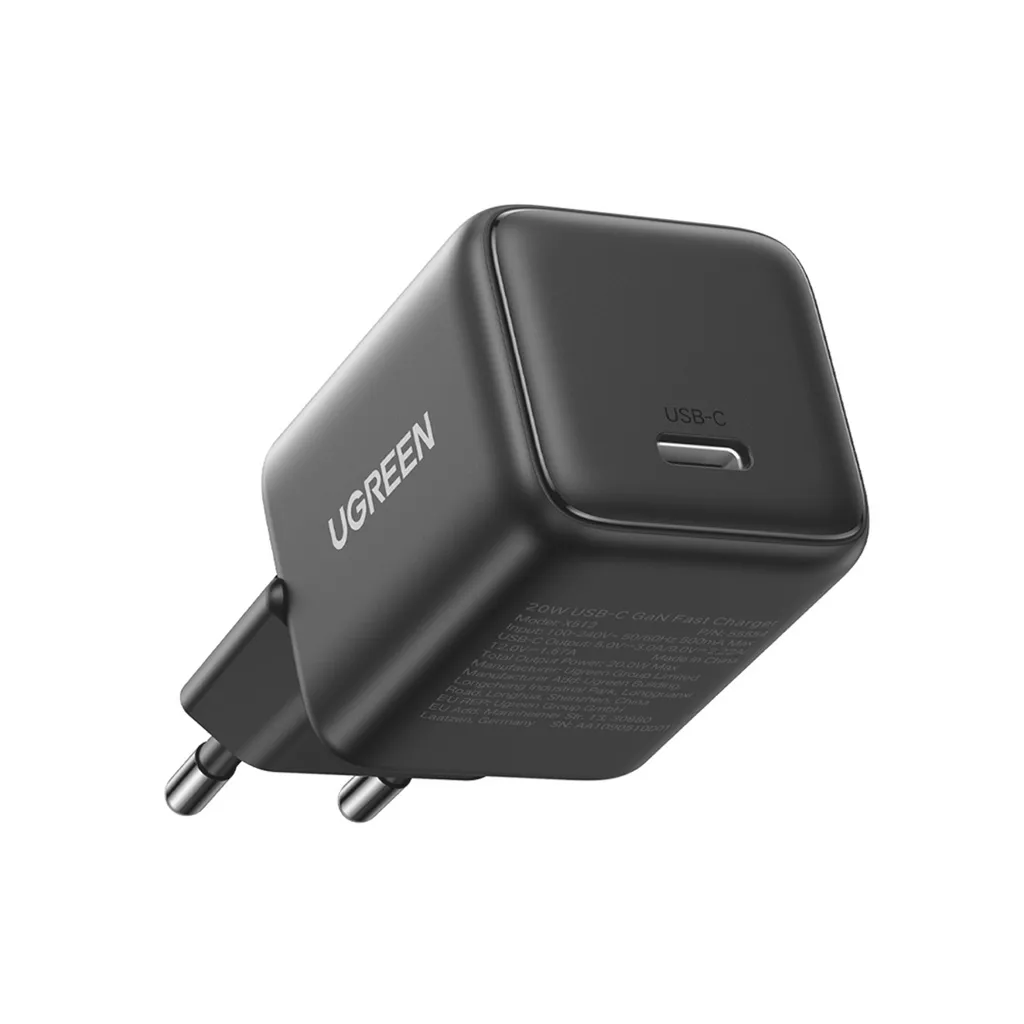 Ugreen X513 30W GaN väggladdare 1x USB-C – grå