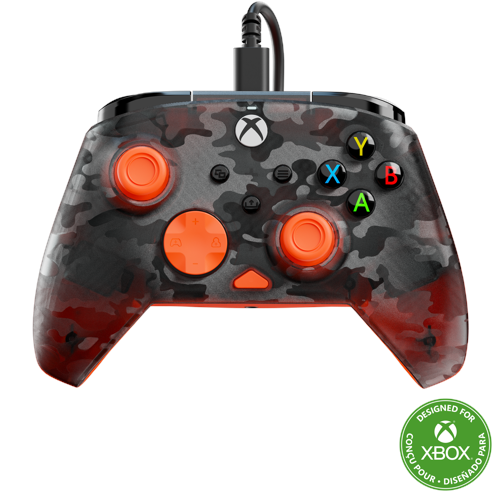 Turtle Beach Rematch Core handkontroll, Ghost Black Camo/Orange