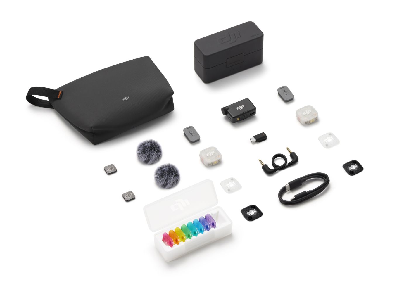 DJI Mic Mini 2S trådlöst mikrofonsystem (2 TX + 1 RX + laddningsfodral), bild 4