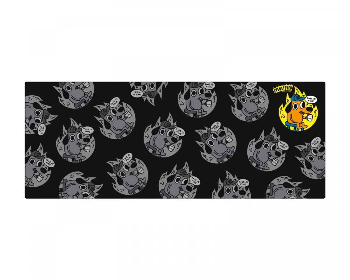 Evensteven DESKMAT BURNGOROUND