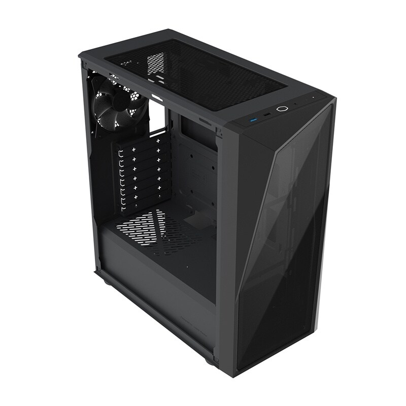 Cooler Master CMP 520L - mid tower - ATX - Chassi - Tower - Svart, bild 2