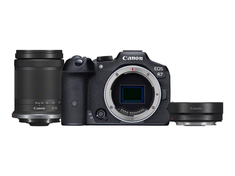Canon Eos R7 Kit med Rf-S 18-150 mm Is Stm, svart