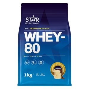 Star Nutrition Whey-80 Chocolate Banana 1000g