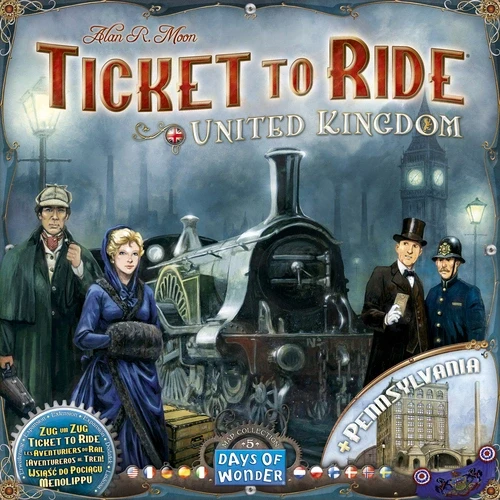 Ticket to Ride: United Kingdom & Pennsylvania (Nordic), bild 2