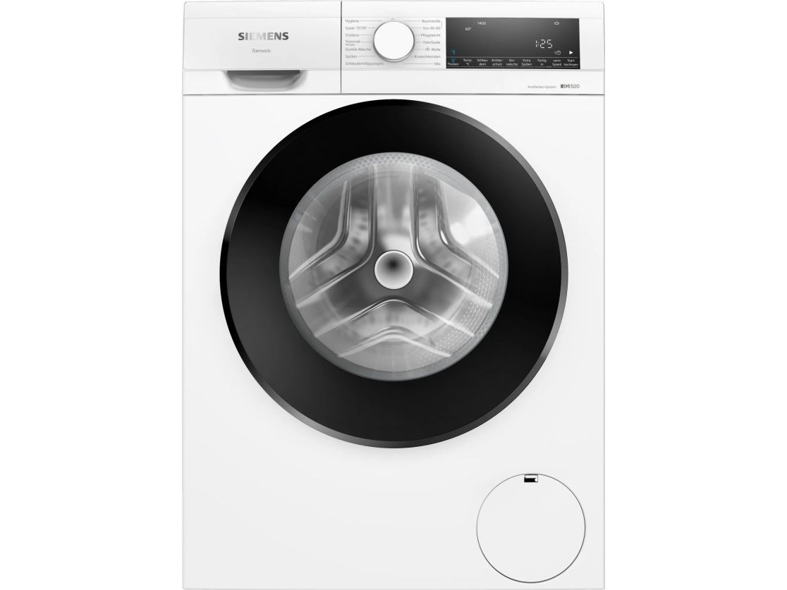 Siemens - Tvättmaskin - Fördjupning - bredd: 60 cm - höjd: 85 cm - frontmatad - 8 kg - 1400 rpm