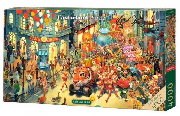 Castorland pussel 4000 bitar Karnawal w Rio