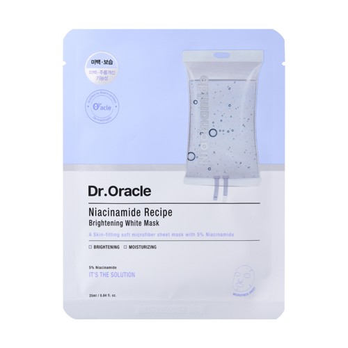 Dr. oracle - Niacinamide Brightening White Mask - 10 sheet masks