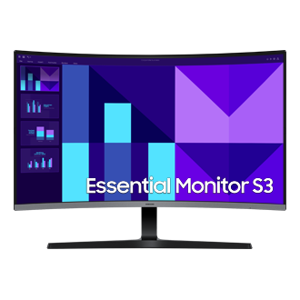 Samsung Essential Monitor S3 S39GD 32" Full HD-skärm, bild 3