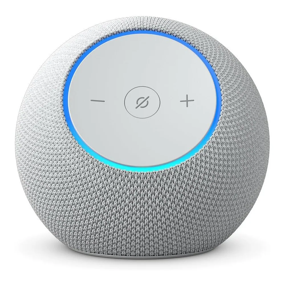 Amazon Echo Dot Max smarthögtalare Wi-Fi 6 Bluetooth, Glacier White, bild 2