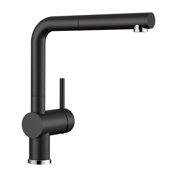 Blanco Linus-S Silgranit™ Köksblandare, svart