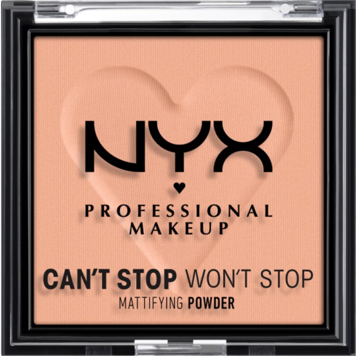 NYX PROFESSIONAL MAKEUP Can’t Stop Won’t Stop Mattifying Powder Bright Peach