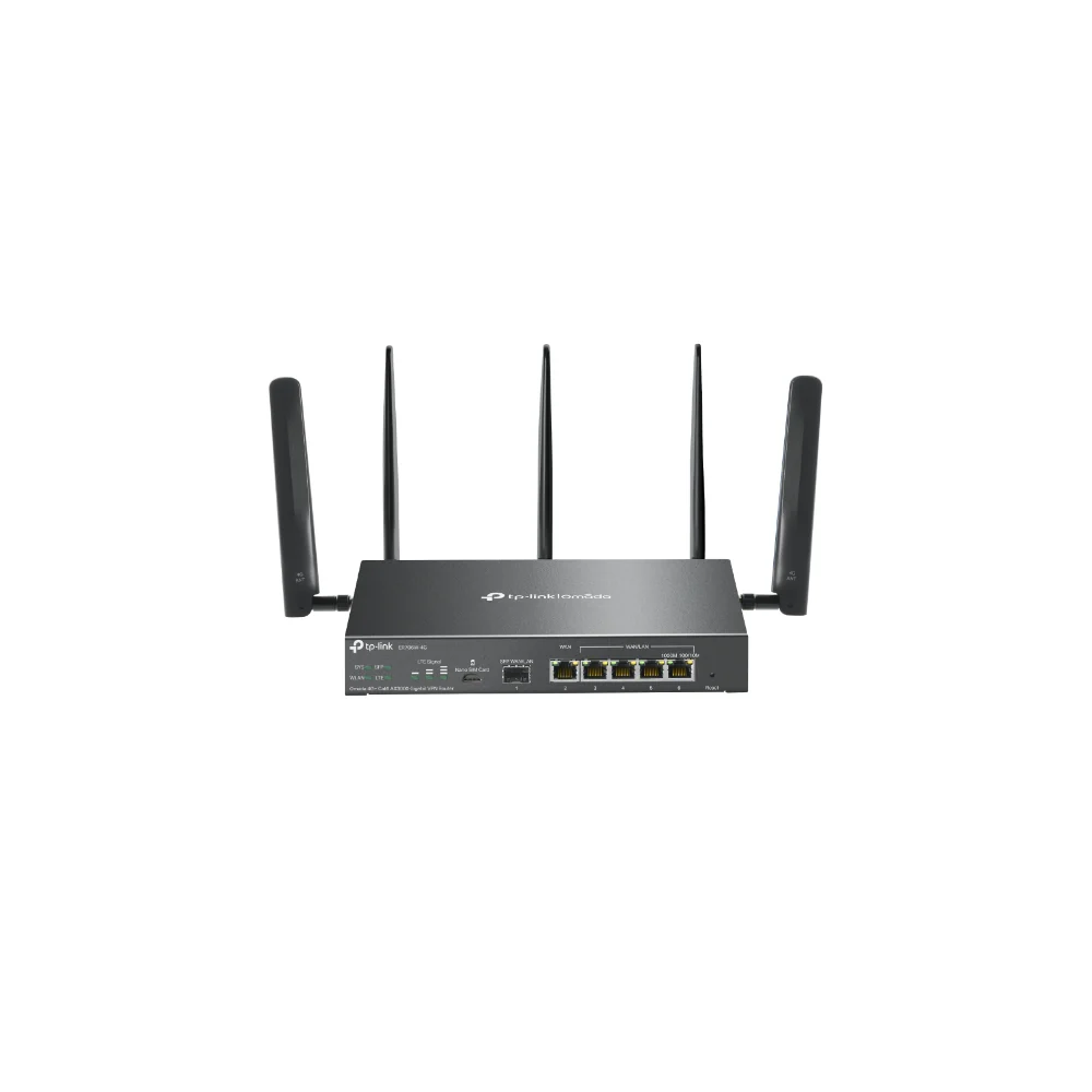 TP-Link ER706W-4G Omada 4G+ Cat6 AX3000 Gigabit VPN Router