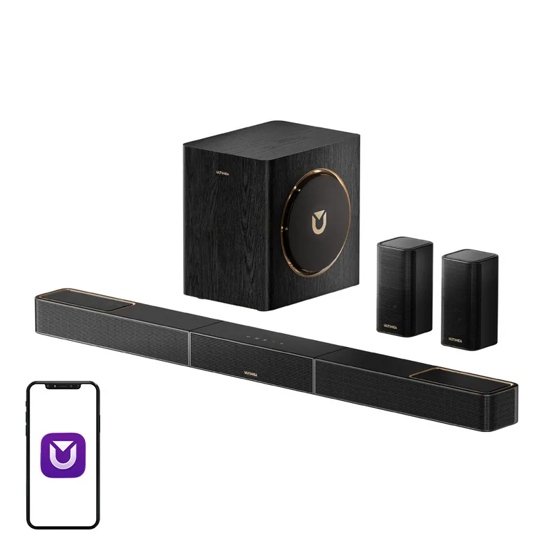 Ultimea Skywave X40 soundbar 5.1.2 med subwoofer, Bluetooth 5.4