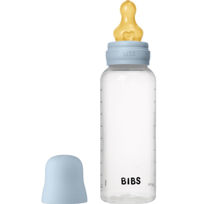 BIBS Baby Bottle Latex 270ml Blue, 1 st
