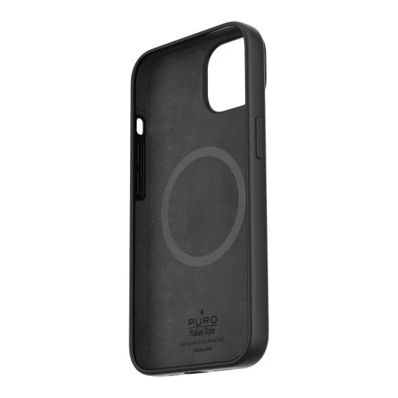 Puro iPhone 14 Plus Icon Cover MagSafe, black