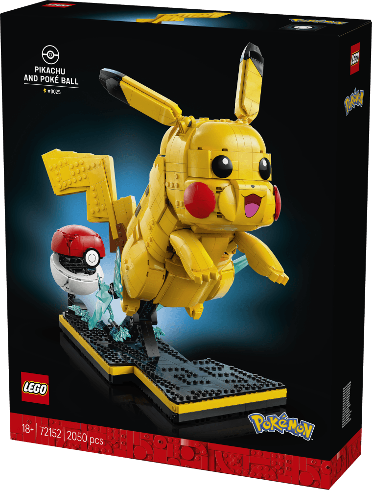LEGO Pokémon Pikachu och Poke Ball 72152