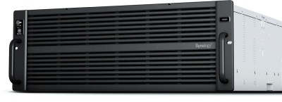 Synology High Density HD6500, 60-bay NAS, Dual Intel Xeon 10-Core 4210R, 64 GB RAM, 2x10GbE+2x1Gbe, rackmonterbar 4U