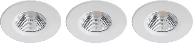 Philips Dive 5.5W 2700K infällda LED spotlights 3 St, vita