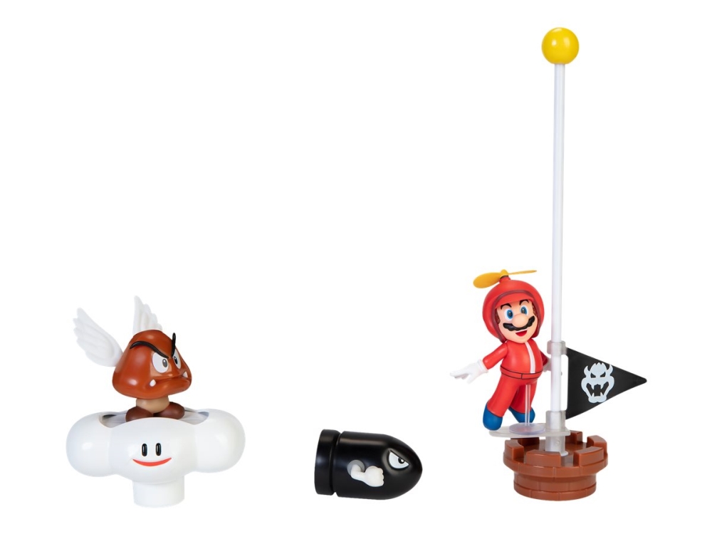 World of Nintendo Super Mario Cloud Diorama Set