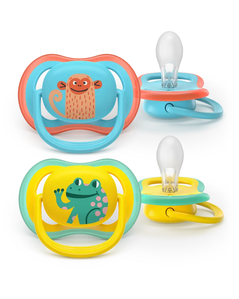 Philips Avent Napp Ultra Air +18 mån Gul/Blå, 1 st, bild 3