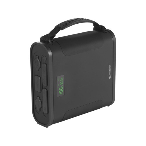 Sandberg Survivor 9-i-1 powerbank 144 000 mAh 460,8 Wh, 7 utgångar