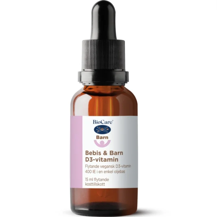 BioCare Bebis & Barn D3-vitamin 15 ml