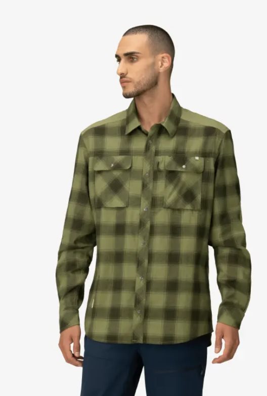 Norrøna Femund Flannel Shirt M'S Rosin - S