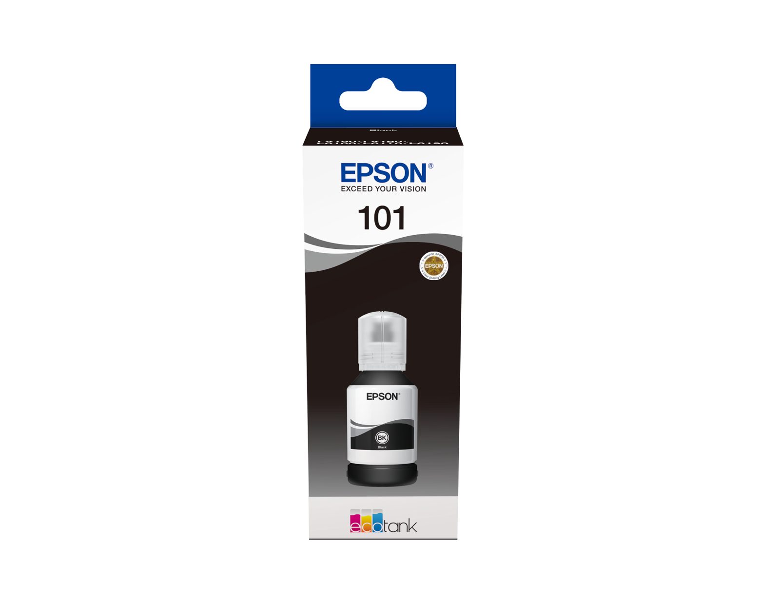 Epson EcoTank 101 Svart, flaska 127ml, 7500 sidor, bild 3