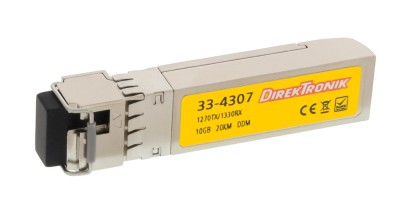 Direktronik SFP+, Singlemode, BiDi, WDM, TX1330/RX1270, 20km, 10G, DDMI, Zyxel SFP10G-LR Config