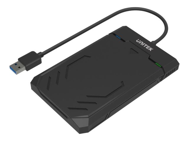 Unitek Y-3036 - Förvaringslåda - 2.5 - SATA 6Gb/s - USB 3.1 (Gen 1) - svart