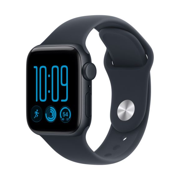 Apple Watch SE 3 GPS + Cellular 40 mm midnatt aluminium, marinblå Sportband - S/M, bild 5