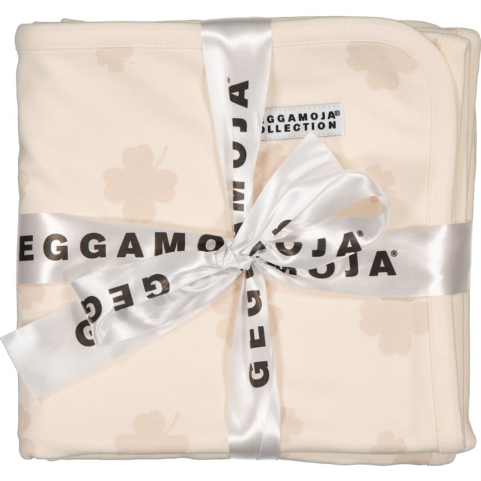 Geggamoja Babyfilt Bambu Klöver Beige, One size, bild 2