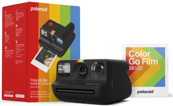 Polaroid Go Generation 2 direktfilmskamera E-Box, svart